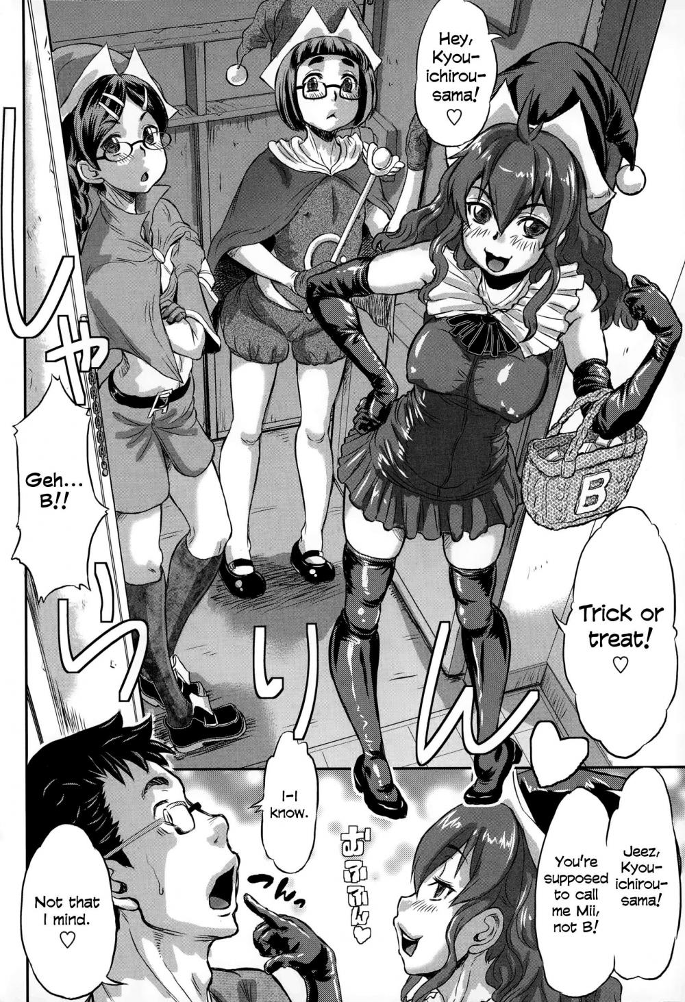 Hentai Manga Comic-Queen B's Halloween-Read-6